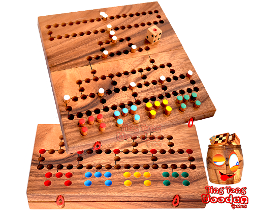 Tic Tac Toe für 2 Spieler - Spielfeld 14 x 14 cm - Strategiespiel