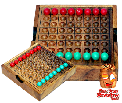 Thai Checker Strategy Game