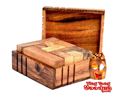 Magic Box 3 ist ein Packproblem mit Blöcken in 3 Größen bekommst Du alle in die Magic Box